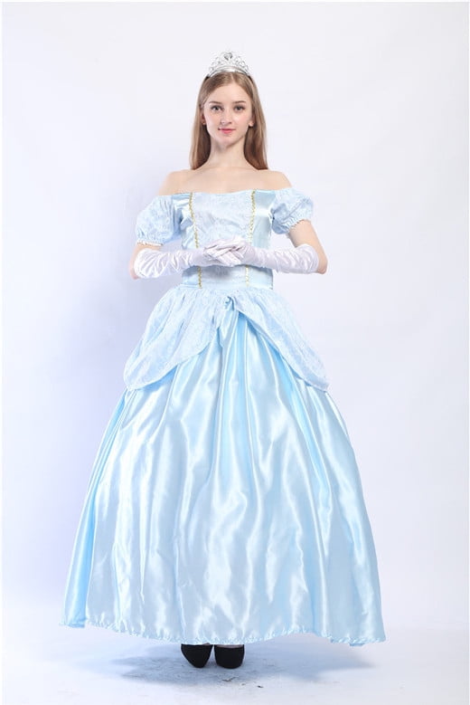 Disfraz de palacio, princesa, vestido de Blancanieves para Halloween,  vestido de cosplay de Cenicienta