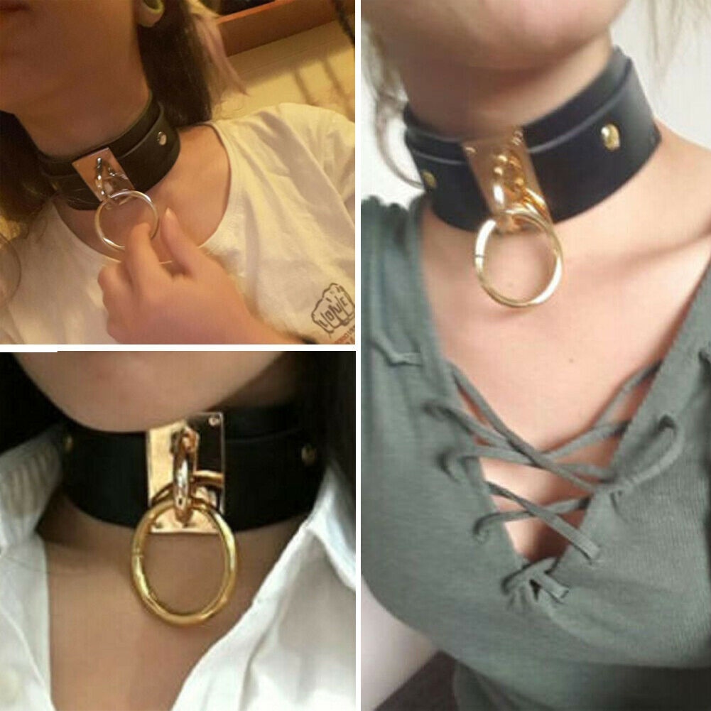 O-Ring Choker Collar Necklace | Walmart 
