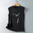 thumbnail image 4 of Tank Tops for Women, Womens Summer Cami O Neck Graphic Print Tunic Tees Trendy Casual Loose Tops Sleeveless Blouses, 4 of 5