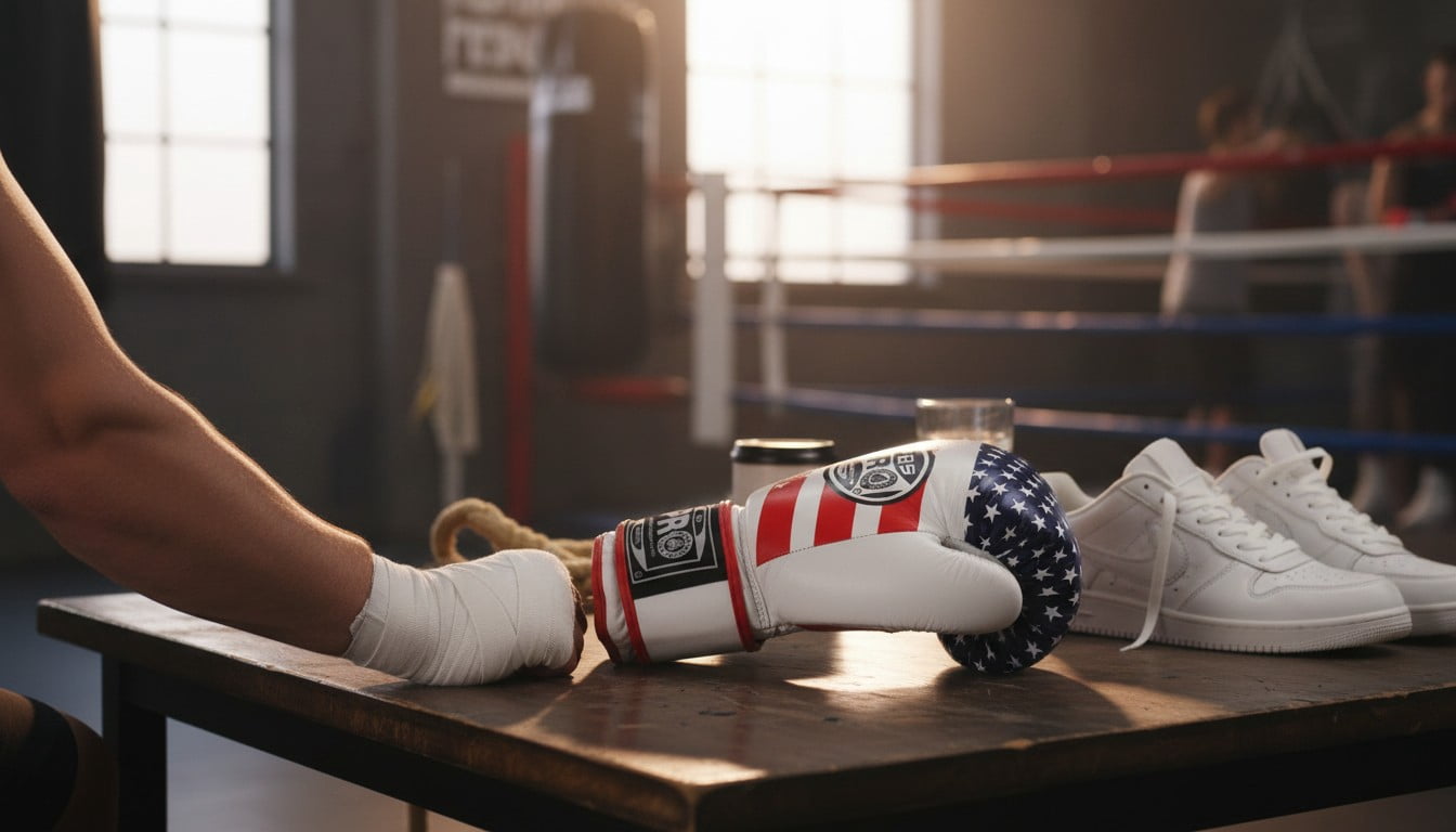 ProBoxing® Leather Boxing Gloves – (USA) (14oz) Training Boxing Gloves for Boxing, MMA, Muay Thai & Sparring – Durable Genuine Leather, Wrist Support, Impact Protection