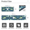 thumbnail image 3 of Yayeee Faucet Mat for Kitchen Sink 30" Diatomite Long Splash Guard Pad, Sharks Pattern, 2 Pack, 3 of 7