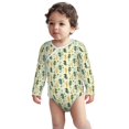 thumbnail image 2 of Xecao Seahorse Print Baby unisex-baby Cotton Long-sleeve Bodysuits-6 Months, 2 of 6