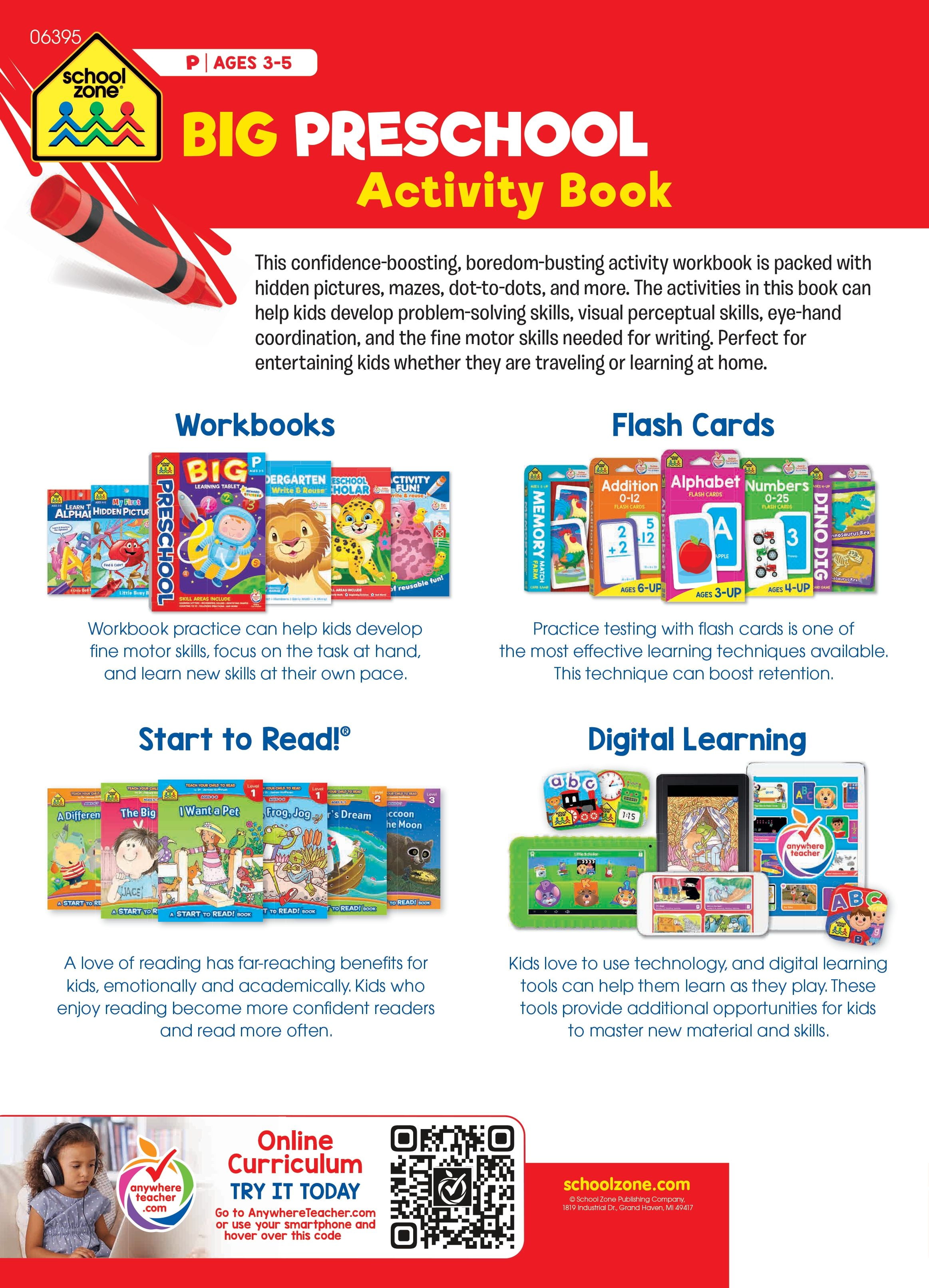 Walmart Exclusive: Big Preschool Learning Educational Walmart Exclusive: Big Preschool Learning Educational