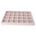 thumbnail image 4 of 2 Unids 12/24 Grids Ring Earrings Collar Joyería Organizador Display Bandeja Caja, 4 of 9