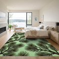 thumbnail image 3 of ODIKA 5' x 7' Machine Washable Non-Slip Area Rug, scandinavian print High Traffic Rug, Green, 939327, 3 of 7