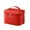 Red, variant on Makeup Bags Portable Makeup Bag with Large Storage Capacity,Exquisite and High-End Travel Storage Box,Wash Bag