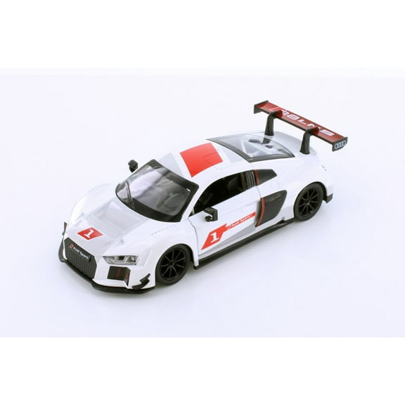 Audi R8 LMS, White - Showcasts 68262D - 1/24 scale Diecast Model Toy Car