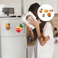 thumbnail image 4 of OUNONA Magnets Fridge Refrigerator 3D Food Creative Simulation Mini Lovely Stickers Magnetic Sticker, 4 of 6