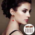 thumbnail image 3 of Shisuyan 30pcs Wood Post Earring Studs Creative Earrings Accessories Earring Posts for Jewelry Making, 3 of 8