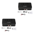 thumbnail image 1 of Moyic Bluetooth receptor Bluetooth recibir transmitir en un adaptador de audio para automóvil Sin Negro 2piezas, 1 of 6