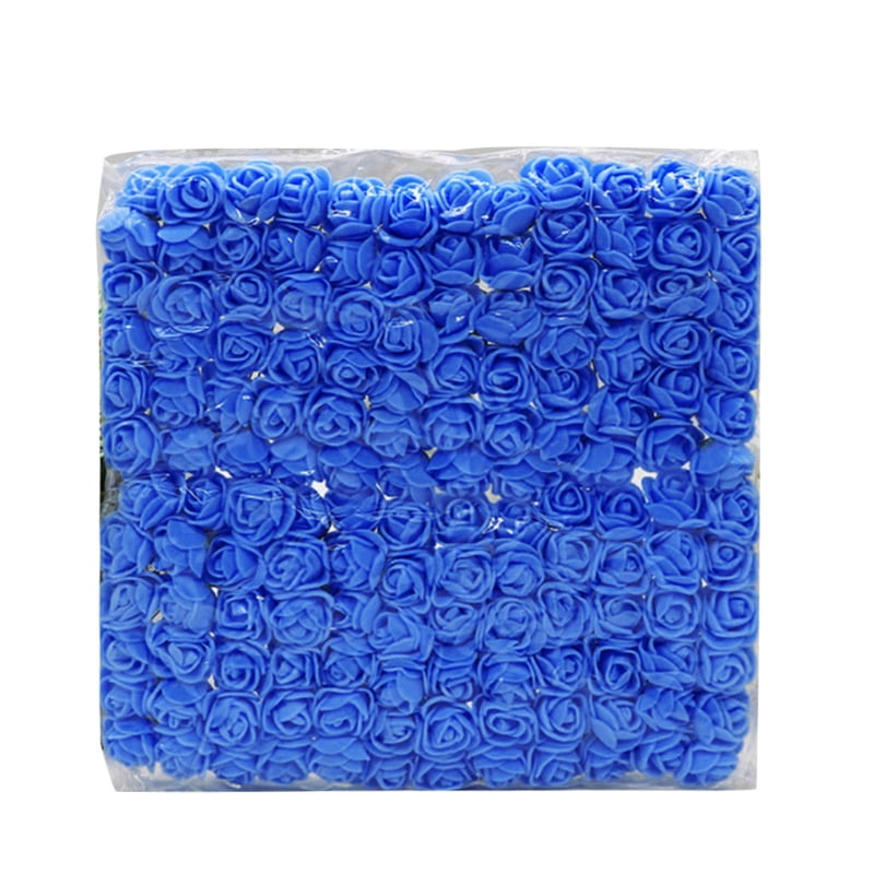 Mini Realistic Rose Flower Set Colorful DIY Foam Flower Home Decoration