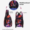thumbnail image 1 of LJNYFDC Tennis Bag Junior Tennis Racket Bag Waterproof High Capacity Compartmentalized Oxford Case for Badminton Rackets and Outdoor Sports, 1 of 6