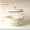 Pearl White, variant on Enameled Cast Iron Dutch Oven, 5-7.5 Quart Selectable Size for Oven & Grill Use