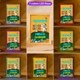 thumbnail image 3 of Back to School Bichon Frise Goodbye Kindergarten Hello 1st Grade Acrylic Plaque with Wood Photo Frame Box Bichons Dog Lovers Gifts Idea Light Box - 02011, 3 of 5
