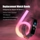 thumbnail image 2 of Correa de repuesto para Xiaomi Mi Band 6 Smartwatch Banda de silicona ajustable Irfora  Correa de reloj, 2 of 6
