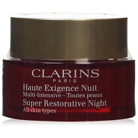 Restorative Creme - Clarins Super Restorative Night Cream for Unisex, 1.6 Ounce