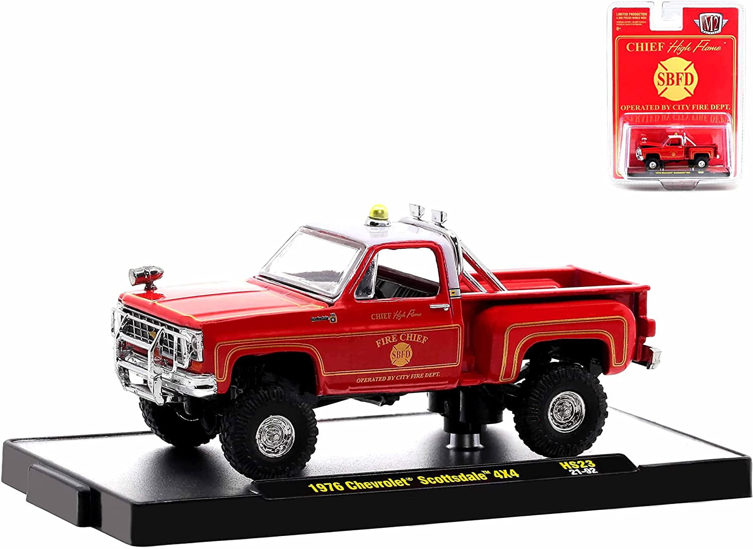 M2 Machines 1979 Chevrolet Silverado Pickup Truck Blue with