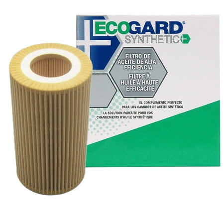 ECOGARD S5277 Cartridge Engine Oil Filter for Synthetic Oil - Premium Replacement Fits Mercedes-Benz S350, CLS55 AMG, C32 AMG, SLK55 AMG, SLK32 AMG, C55