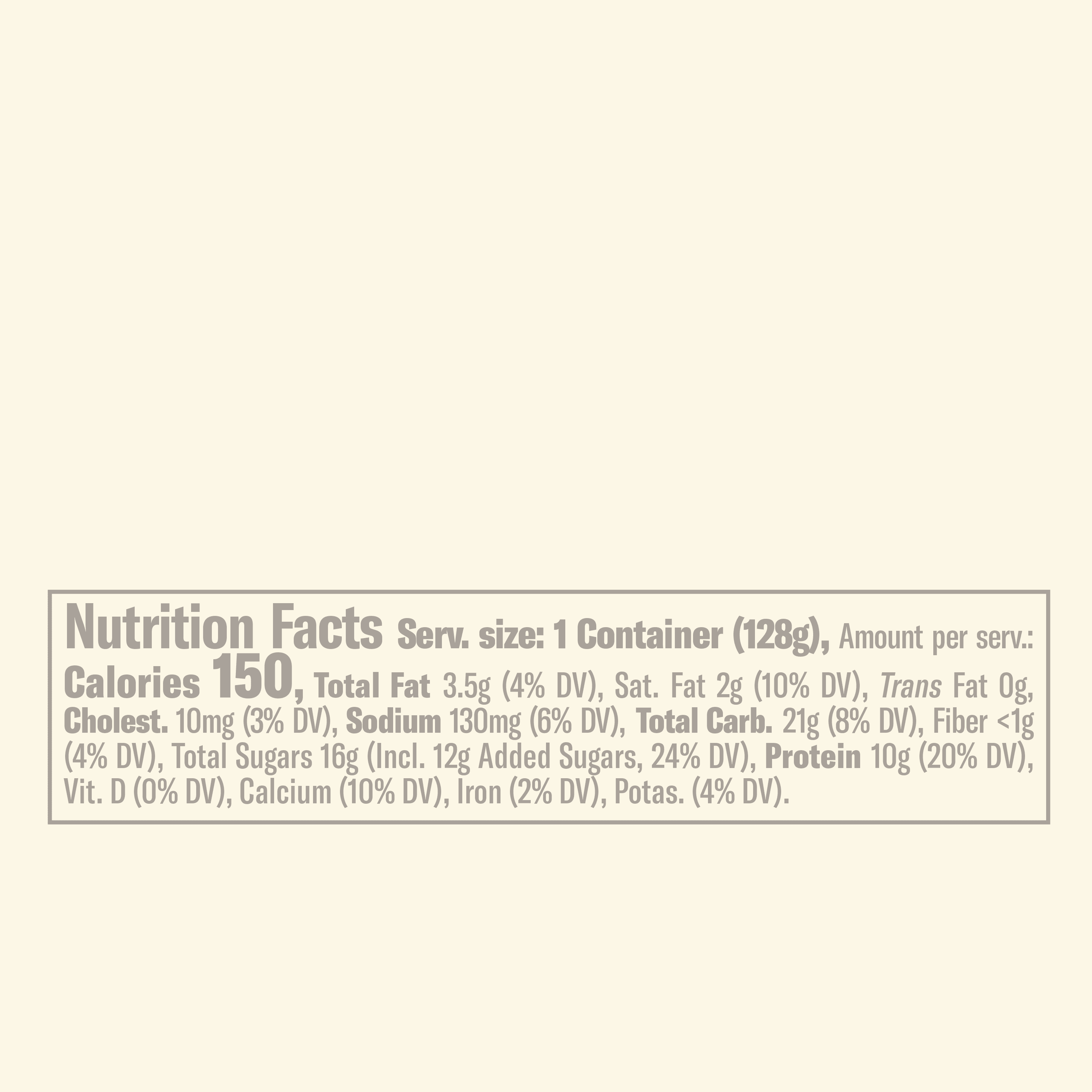 Chobani Flip Low-Fat Greek Yogurt, Salted Caramel Crunch 4.5 oz