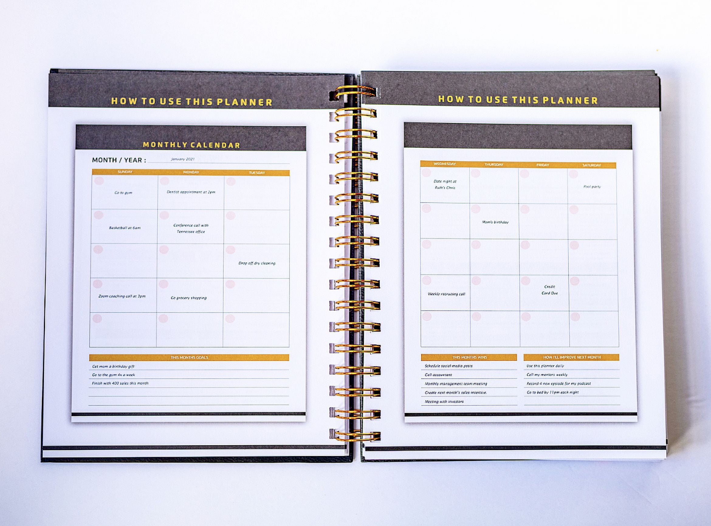 The Entrepreneur Championship Planner, Undated entrepreneur planner, Business & Lifestyle Planner 2024, Monthly & Weekly Diary, Notebook for Makers and Entrepreneurs, Business Planner