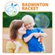 thumbnail image 4 of 2pcs Tennis Racket Toy Cartoon Style Racquet Funny Outdoor Activities Toy Fitness Equipment for Kids Playing (Blue), 4 of 4