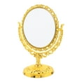 thumbnail image 6 of WHAMVOX Double-sided Rotating Table Mirror Travel 26.00X21.00X12.50CM Golden, 6 of 8