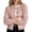 Pink, variant on FAIWAD Womens Cropped Cardigan Long Sleeve Button down Knit Sweater Soft Casual Fall Clothes