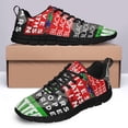 thumbnail image 4 of Black Pride Running Shoes Sneakers Mesh Black Size 8, 4 of 5