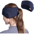 thumbnail image 1 of Bandeau en Molleton pour Queue de Cheval, Chauffe-Oreilles de Course pour Femmes - Parfait pour les Sports Extérieurs d'Hiver, 1 of 6