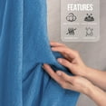 thumbnail image 6 of Utopia Towels Bath Sheet Set of 2, 600 GSM, Large bath towels "35x70", Absorbent Cotton, ElectricBlue, 6 of 6