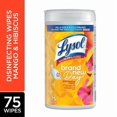 thumbnail image 1 of LYSOL® DISINFECTING WIPES - Brand New Day™ Mango and Hibiscus, 75 ct, 1 of 5