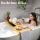 thumbnail image 4 of Bandeja para Bañera HOME IT Plegable de Bambú Expandible, 4 of 7