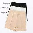 thumbnail image 2 of Thin Sliming Fit Abdomen Skirt Hip Lift Summer Shorts Safety Pants Double Layer Pants Boxer WHITE W-XL, 2 of 8