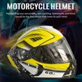thumbnail image 5 of ammoon Safety headgear,Seasons Motorbike Helmet Breathable Easy On Motorbike Helmet Breathable Easy On And Helmet Cool Rider Cool Rider Equipment On And Off, 5 of 6