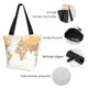thumbnail image 4 of Disketp World Map 1 Bolsa de Hombro Casual para Mujer, Bolso Cruzado para Compras, Viajes y Uso Diario, 4 of 6