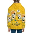 thumbnail image 4 of The Cuphead Show Teen Sweatshirts Hoodies Youth Hooded Hoody Fashion Zipper Coat For Boys And Girls, 4 of 7