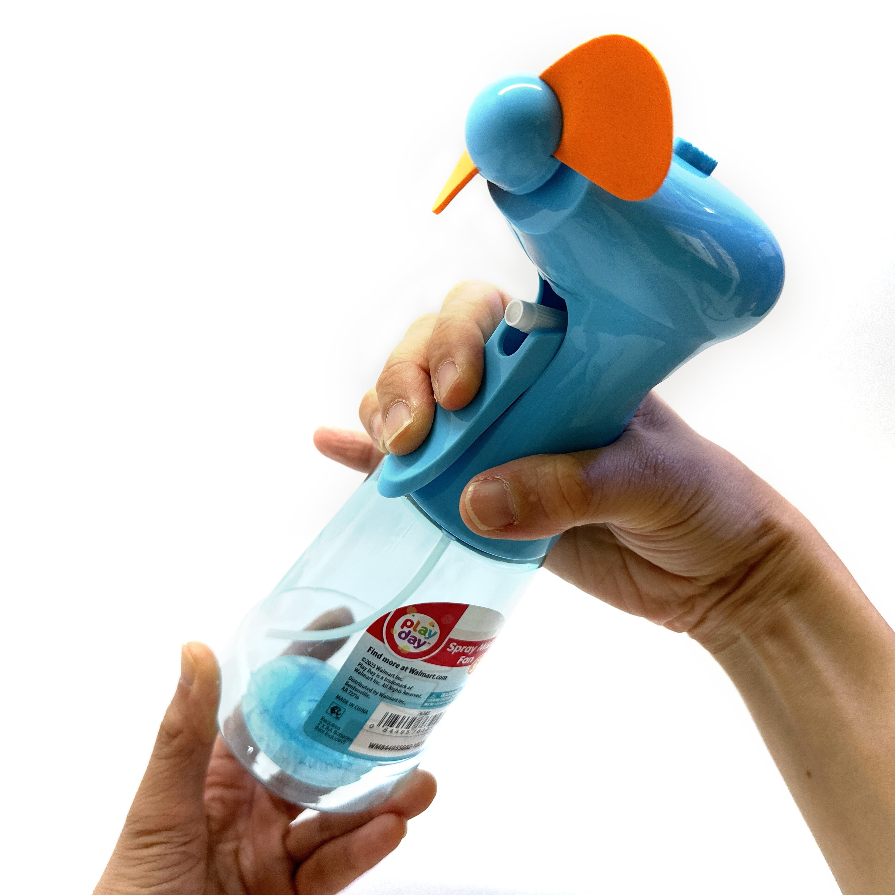 Play Day Spray Mist Fan, Blue