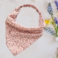 thumbnail image 4 of Pañuelo floral para mujer Pañuelo elástico suave Boho Banda para el cabello Rosa Hugo bandanas de pelo, 4 of 10
