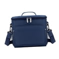 thumbnail image 4 of Fiambrera con aislamiento para hombres y mujeres, bolsa térmica impermeable, bolsa de picnic para el trabajo, oficina, picnic, senderismo, playa Azul, 4 of 9