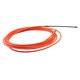 thumbnail image 4 of 3piezas 4Mm 5 Metros Dispositivo de Guía Naranja Cable Eléctrico de Nylon Extractores de Empuje Conducto de Serpiente Alambre de la Cinta de los Pescados de Rodder, 4 of 5