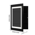 thumbnail image 4 of AMERTEER Room Decor   Art Picture Frame-Hinged Art Picture Frame For Kids Front Opening And Changeable Picture Display-Acrylic A4 Picture Frame For Artwork Kids Drawing Home Decor, 4 of 4