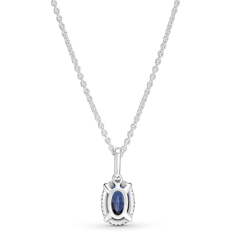 Pandora Sparkling Statement Halo Pendant Necklace Walmart