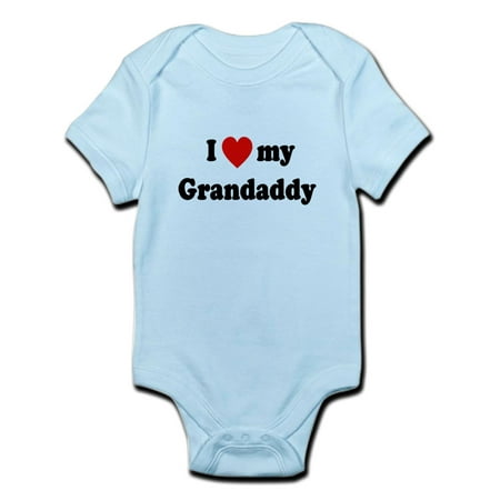 

CafePress - I Love My Grandaddy Infant Bodysuit - Baby Light Bodysuit