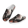thumbnail image 2 of Rateoe Heart Guinea Pig Couple Print Women's Men's Cotton Knit Slippers Lightweight Memory Foam Indoor House Shoes with Anti-Skid Sole-42/43, 2 of 7