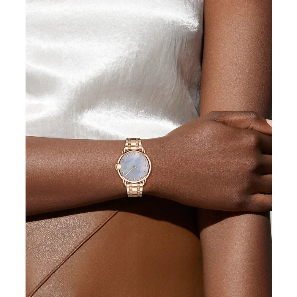 Coach 14503988 Arden Mother of Pearl Dial Rose Gold Tone  display picture 3