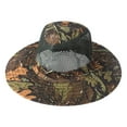 thumbnail image 2 of Summer Fishing Sunshade Hat Outdoor Camouflage Breathable Sandal Hat Western Cowboy Sunshade Hat Net Hat, 2 of 6