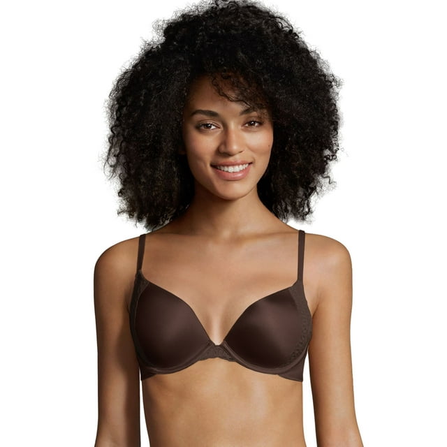 Maidenform Womens Natural Boost Demi Bra, 38B, Warm Cocoa Brown