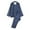Navy, variant on MuZeFu Pajama Set for Men 2 Piece Men's Sleep Sets Button Wear Wear Home Sleep Set Tops+Pants