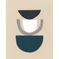 thumbnail image 3 of Stramel, Renee W. 15x18 Black Modern Framed Museum Art Print Titled - Modern Shapes II, 3 of 5