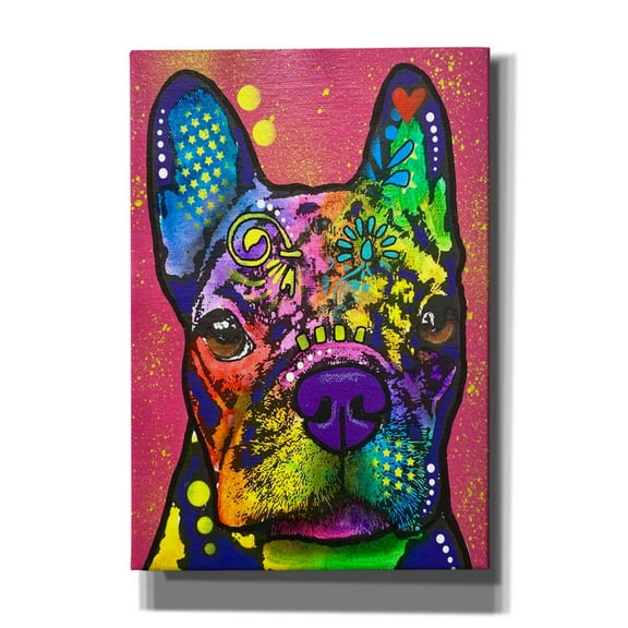 Epic Graffiti 'Listen To My Eyes' by Dean Russo, Canvas Wall Art, 18"x26"